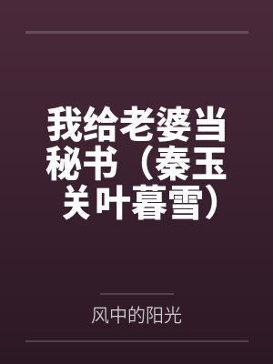 我给老婆当秘书（秦玉关叶暮雪）