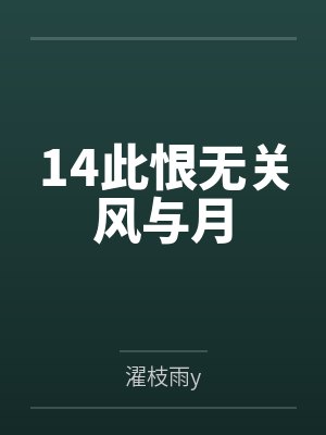 14此恨无关风与月 14此恨无关风与月
